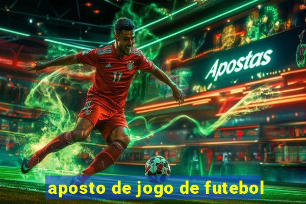 aposto de jogo de futebol