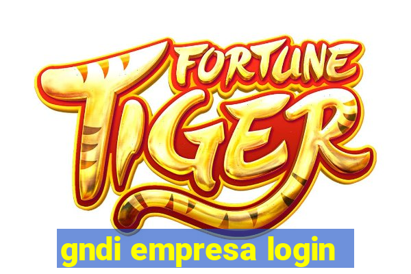 gndi empresa login