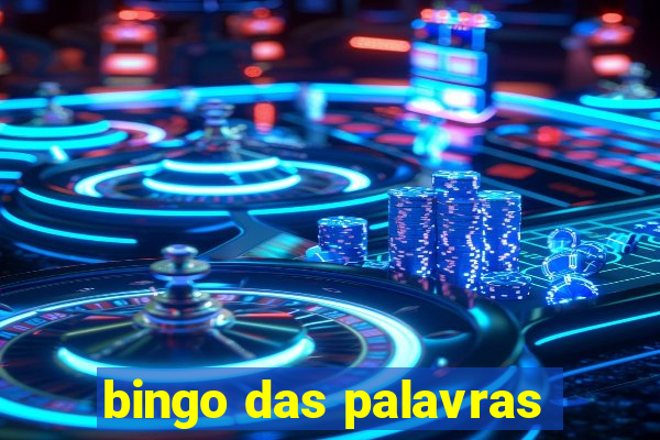 bingo das palavras