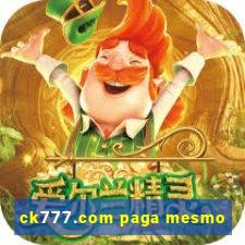 ck777.com paga mesmo