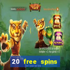 20 free spins cookie casino