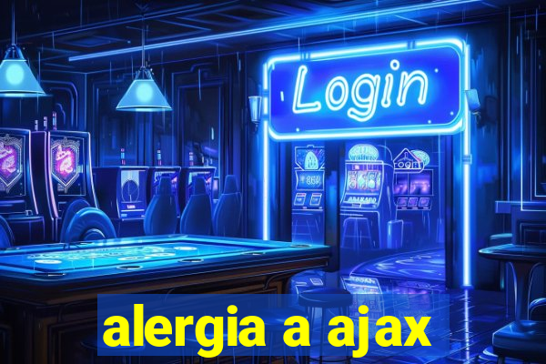 alergia a ajax