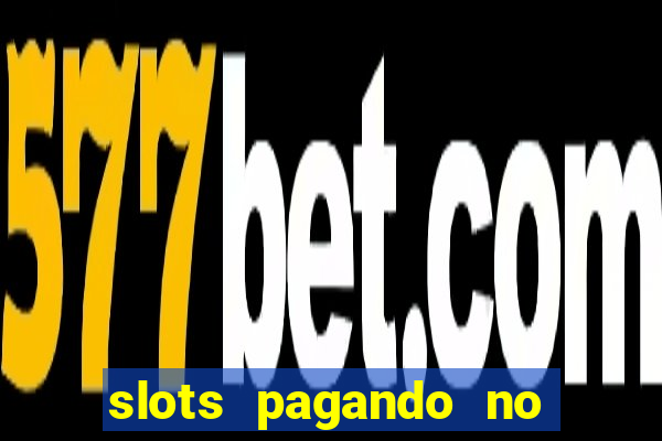 slots pagando no cadastro saque free facebook