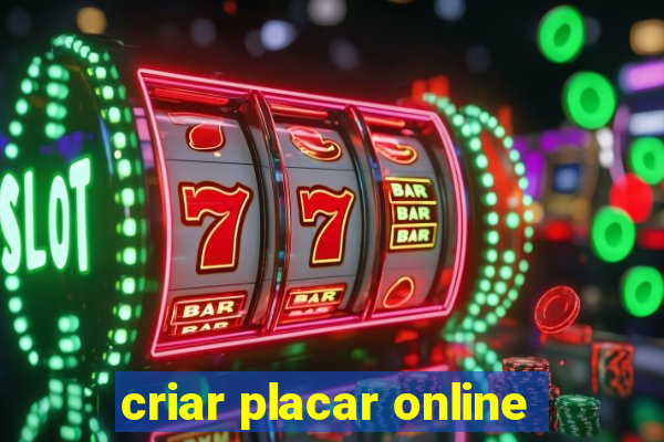 criar placar online