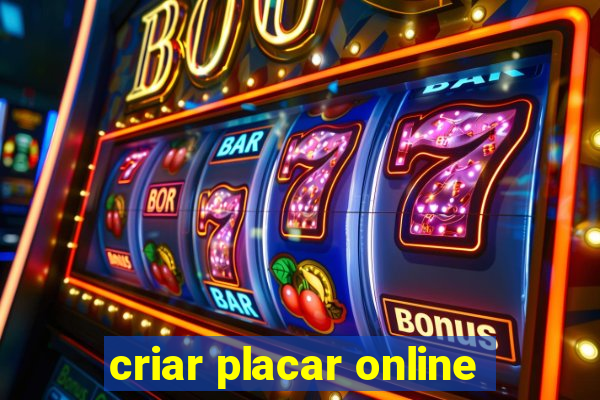 criar placar online