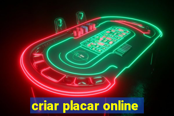 criar placar online