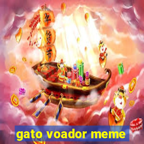 gato voador meme