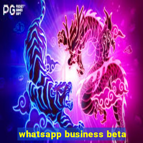 whatsapp business beta