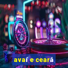 avaí e ceará