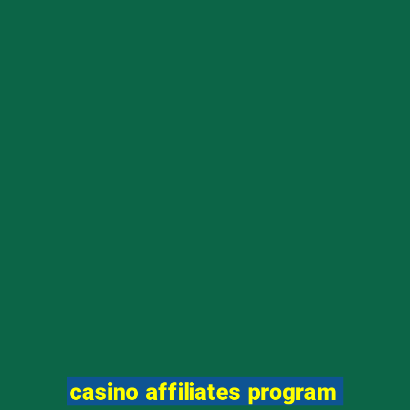 casino affiliates program