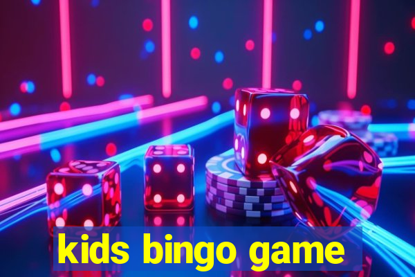 kids bingo game