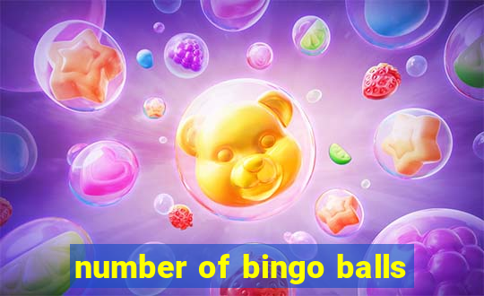 number of bingo balls