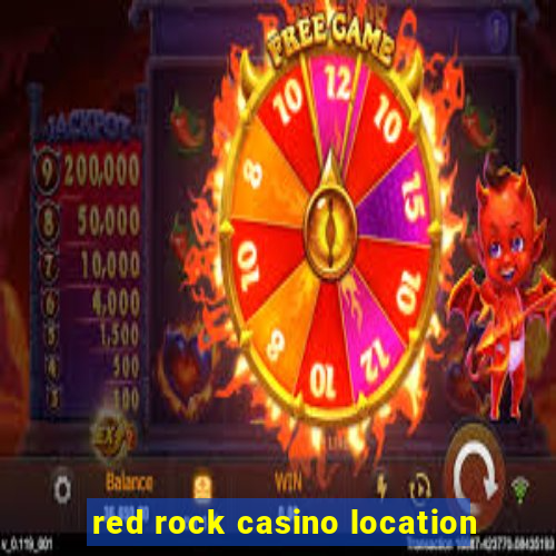 red rock casino location