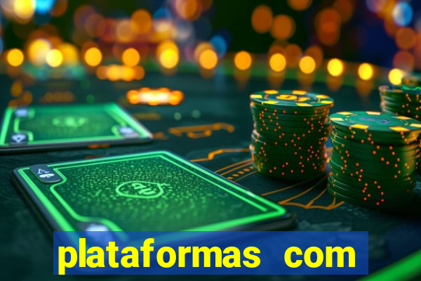 plataformas com bonus de cadastro