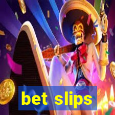 bet slips