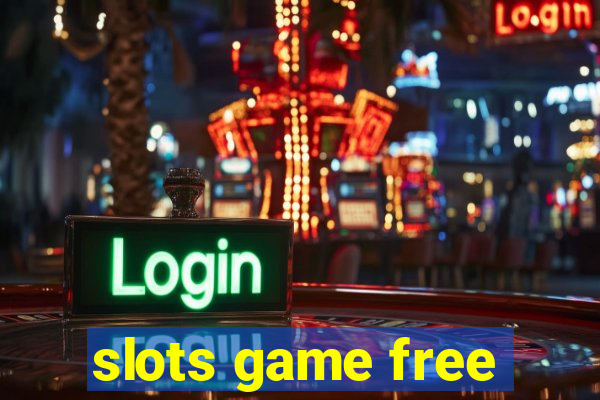 slots game free