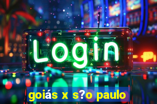 goiás x s?o paulo