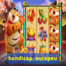 handicap europeu empate - 1