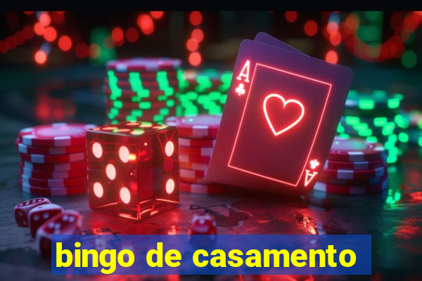 bingo de casamento