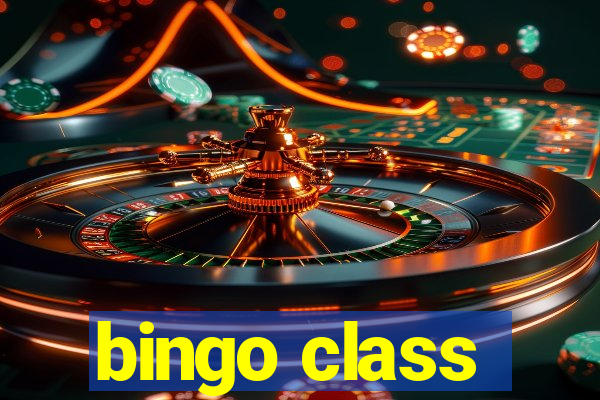 bingo class