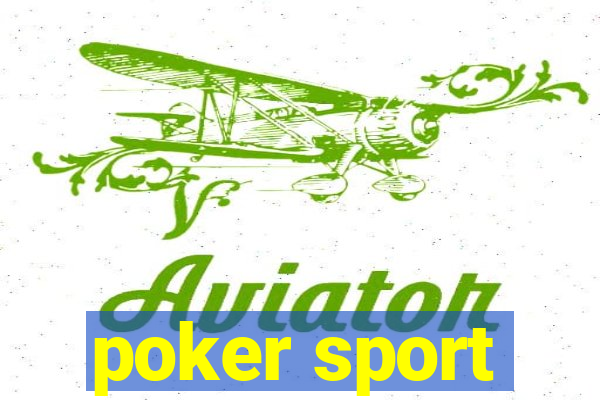 poker sport