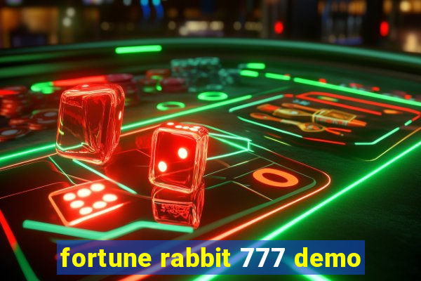 fortune rabbit 777 demo