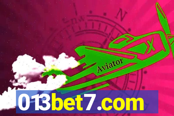 013bet7.com