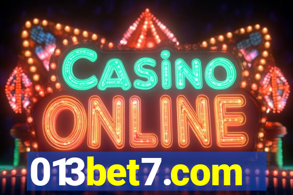 013bet7.com