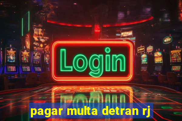 pagar multa detran rj