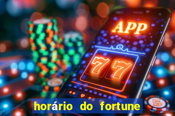 horário do fortune rabbit hoje