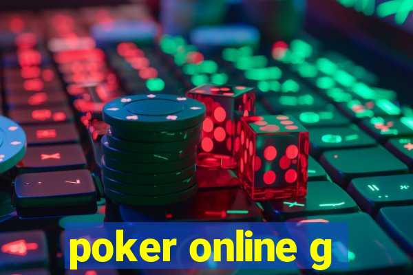 poker online g