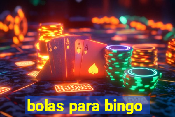 bolas para bingo