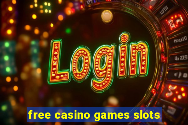 free casino games slots