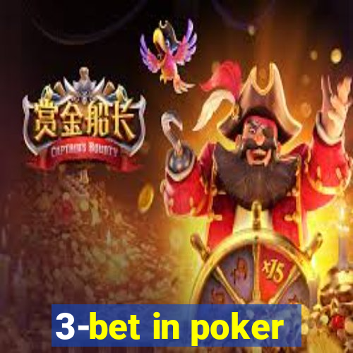 3-bet in poker