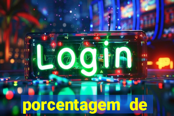 porcentagem de pagamento dos slots