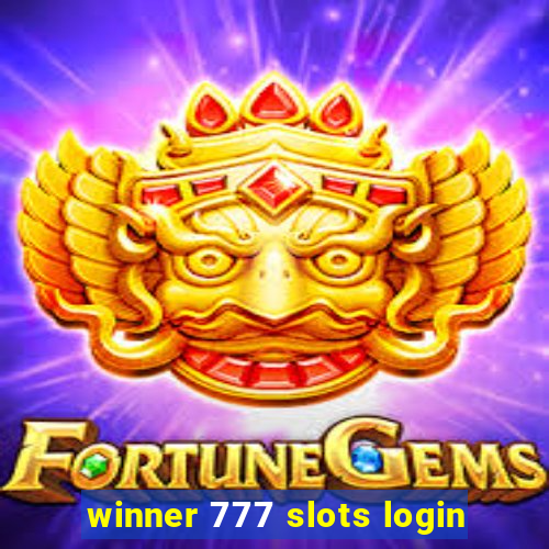 winner 777 slots login