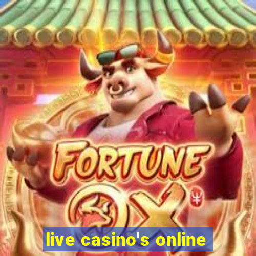 live casino's online