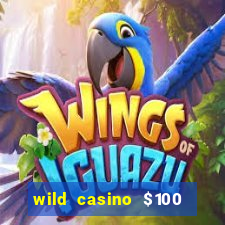 wild casino $100 free spins