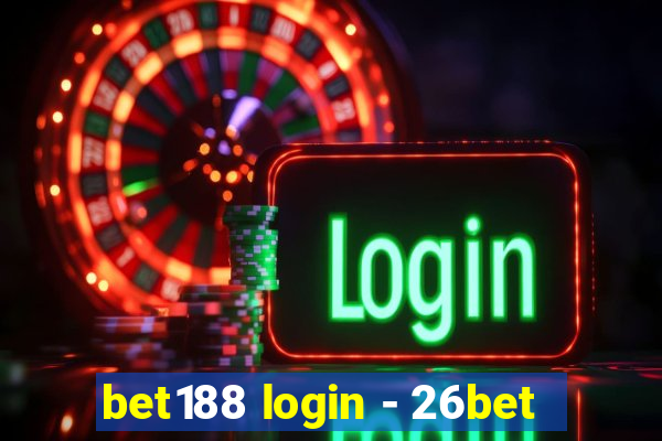 bet188 login - 26bet