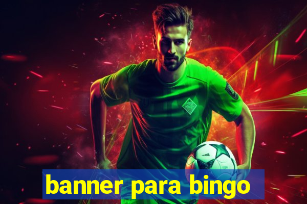 banner para bingo