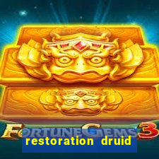 restoration druid best in slot