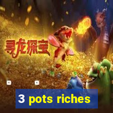 3 pots riches