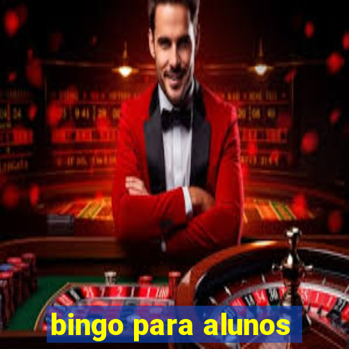 bingo para alunos