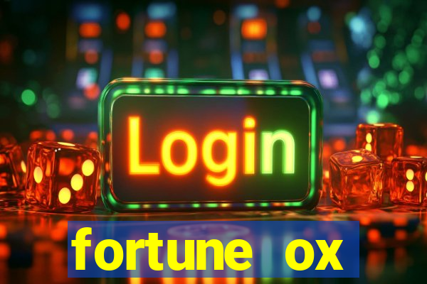 fortune ox plataforma nova