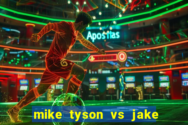 mike tyson vs jake paul bet365