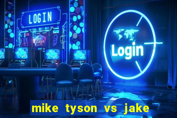 mike tyson vs jake paul bet365