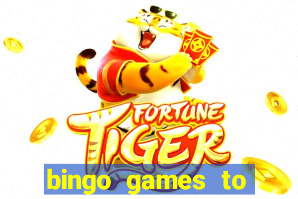 bingo games to play at home