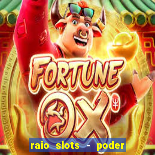 raio slots - poder de zéus