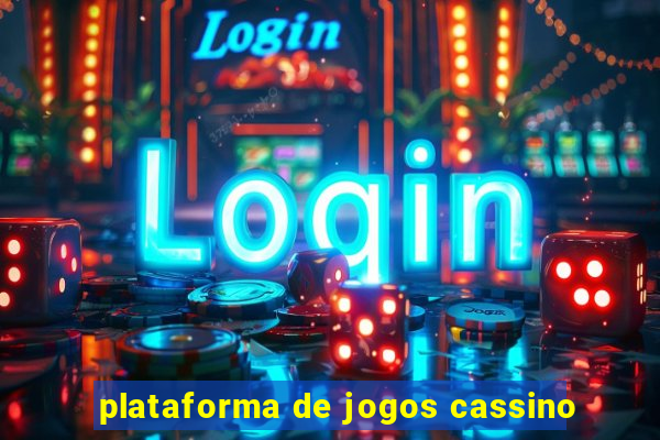 plataforma de jogos cassino