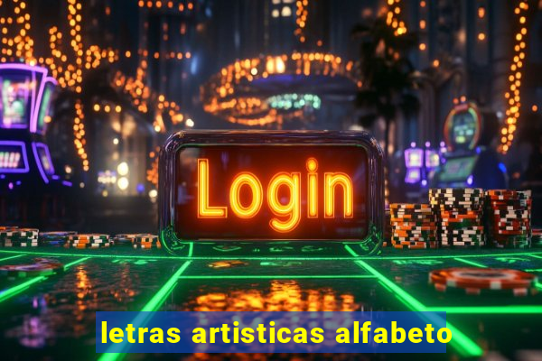 letras artisticas alfabeto